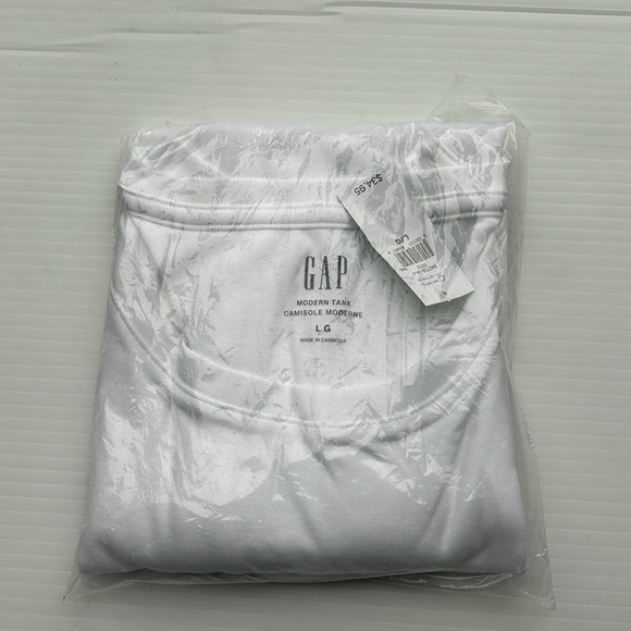 NWT Gap Modern Shell Tank L - Picture 3 of 4